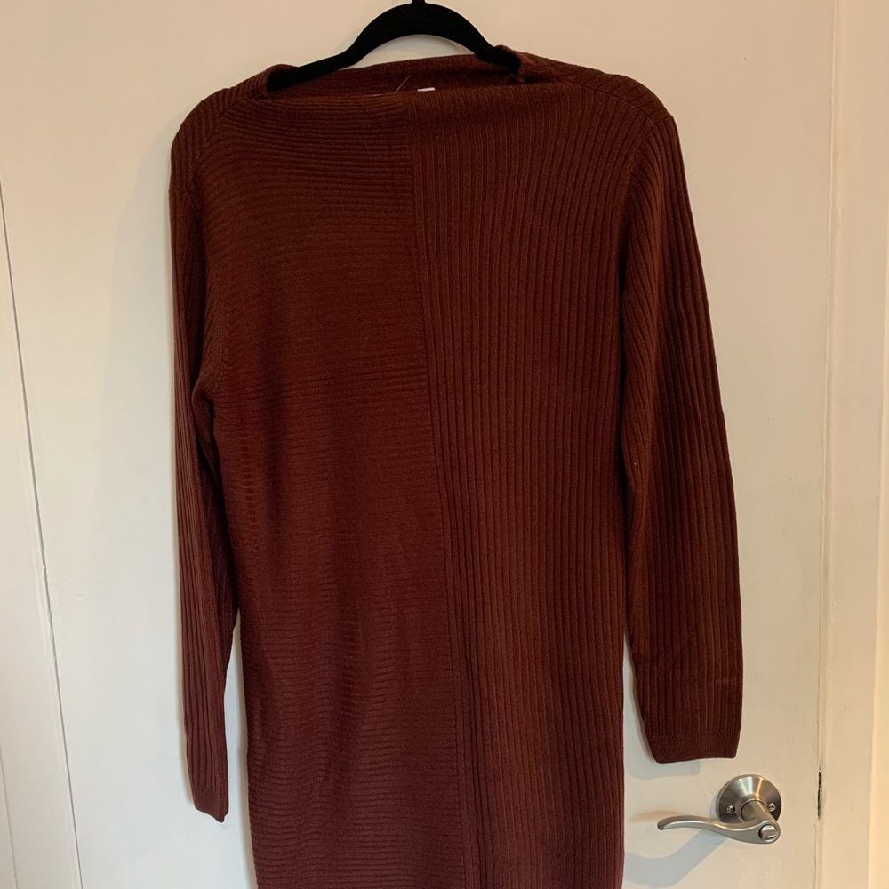 Long sleeves knit dress
